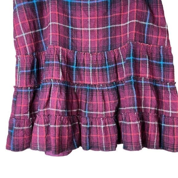 American Eagle Plaid Wool Skirt - Picture 3 of 9